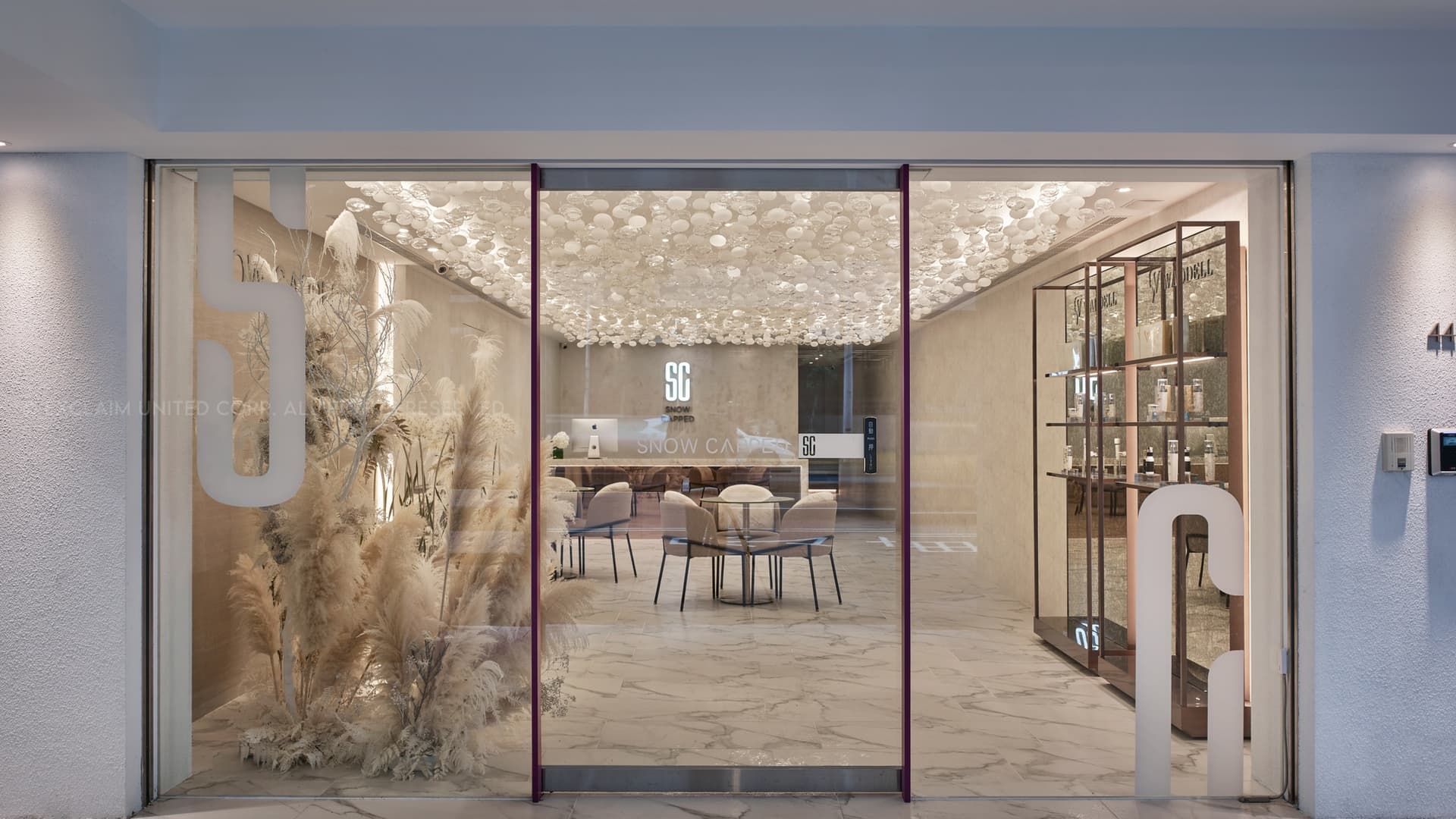 COMMERCIAL INTERIOR DESIGN |
 無暇‧極緻玩美 SNOW CAPPED 設計概念