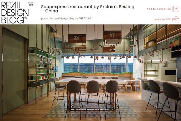 Soupexpress restaurant by Exclaim, BeiJing – China