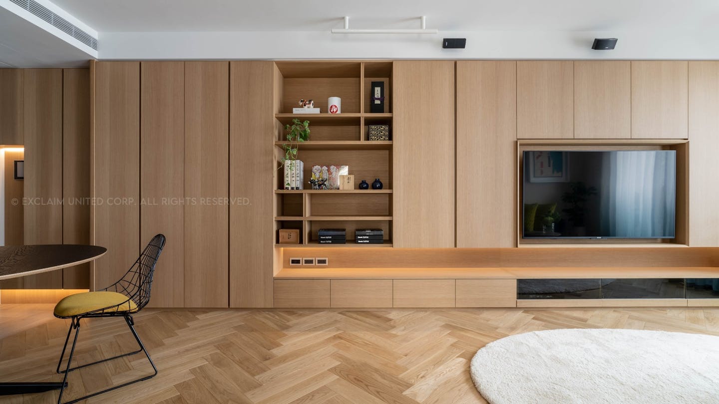 RESIDENTIAL INTERIOR DESIGN ｜Aggregation: Go with the Flow
Taipei Apartment_
A Natural Style and Live Naturally