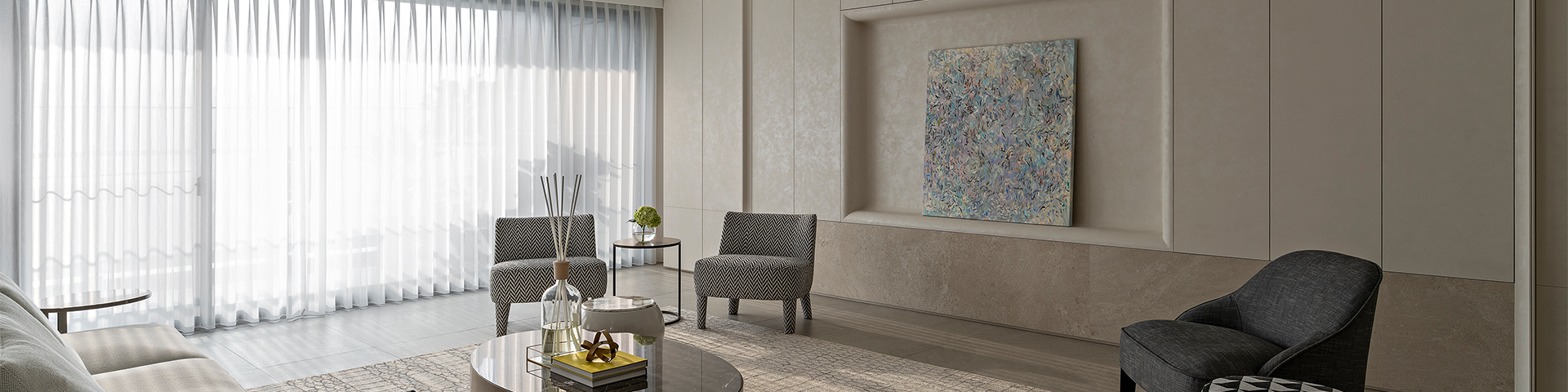 豪宅客廳設計：社交場景和生活秩序的精準平衡